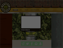 Tablet Screenshot of amherstbrewing.com